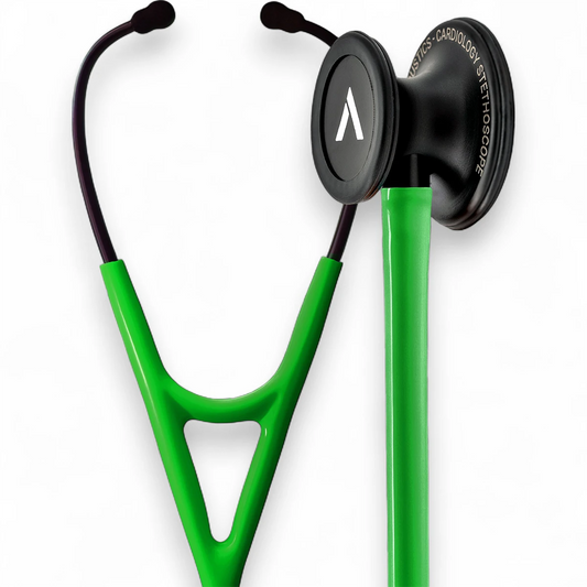 Green Cardiology Stethoscope – Professional Medical Grade | Apex Glade Green — Glade Green