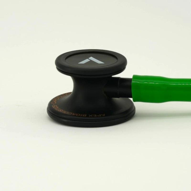 Apex Cardiology Stethoscope – High Quality Clinical Stethoscope, Stainless Steel, Glade Green