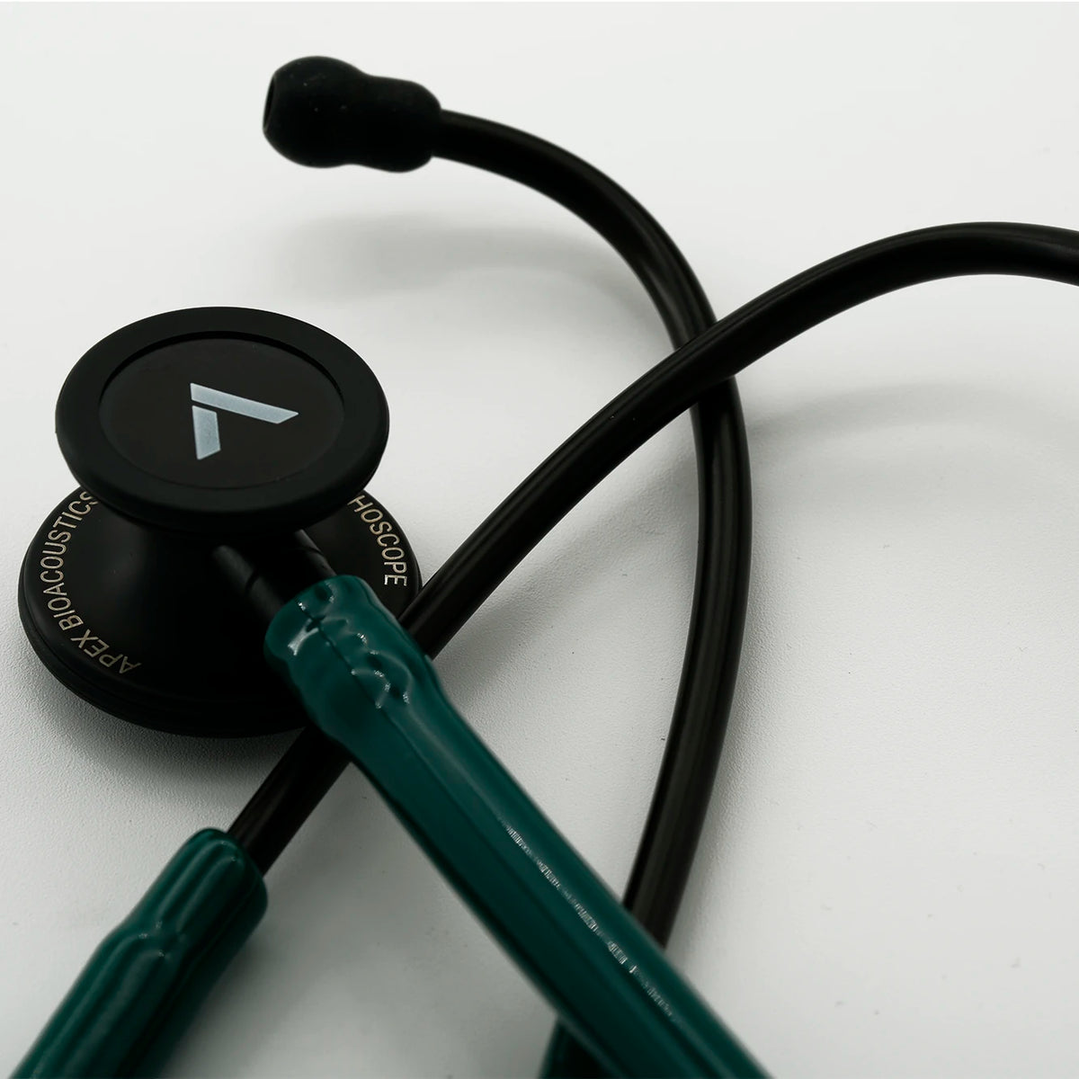 Cardiotacoscope Cardiology Stethoscope - Tidal Teal Dual-Head | Apex Stethoscopes