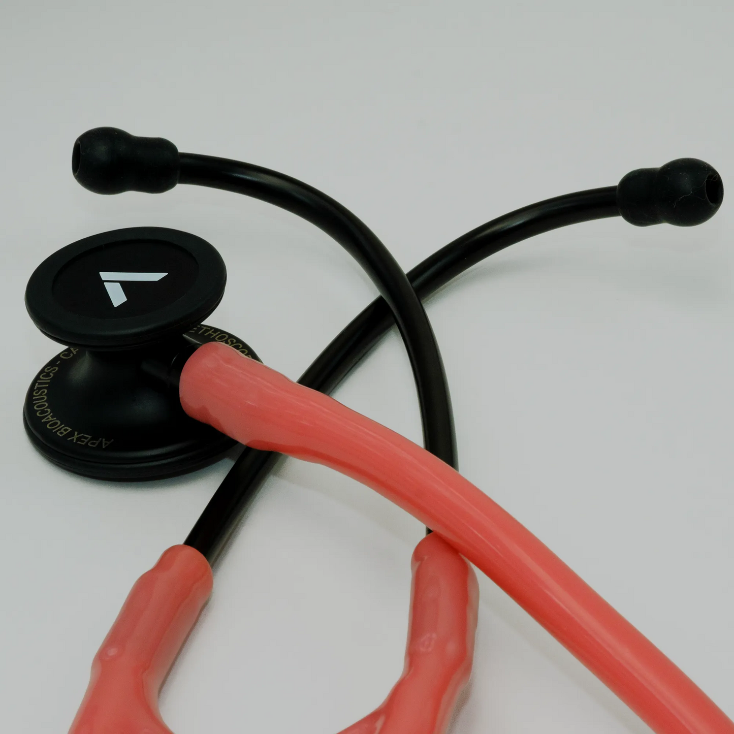  a coral cardiology stethoscope with ear tips
