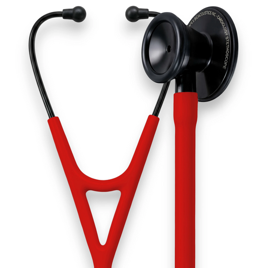 red cardiology stethoscope listing image