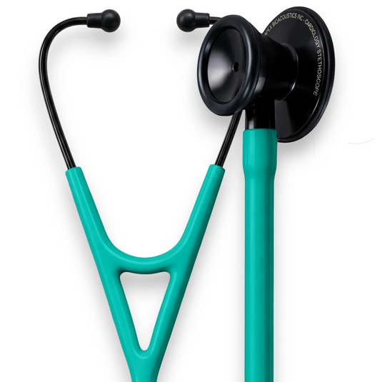 teal cardiology stethoscope product main image